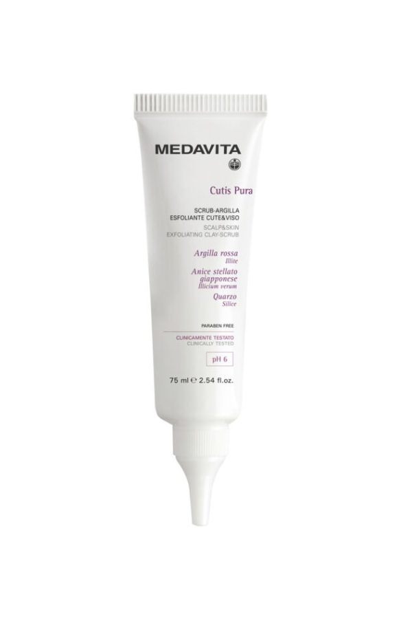Medavita Cutis Pura Exfoliante Arcilla Piel y Rostro 75ml
